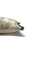 Load image into Gallery viewer, 13.5" x 23.5" Lee Jofa Tetbury in the color Grey/Bisque Lumbar Pillow Cover