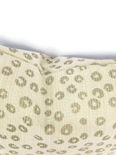 Load image into Gallery viewer, 13.5" x 20" Lee Industries Nickels in the color Taupe Lumbar Pillow Cover - Cream and Taupe Dots Rectanlge Accent Cover