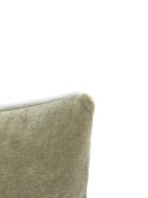 Load image into Gallery viewer, 13" x 20" Mario Sirtori Alpaca Mohair in Gray Lumbar Pillow Cover - Long Hair Plush Mohair Velvet Grey Rectangle Accent Cushion Cover