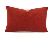 Load image into Gallery viewer, 13.5" x 21.5" Pindler Aldridge in the color Pomegranate Lumbar Pillow Cover