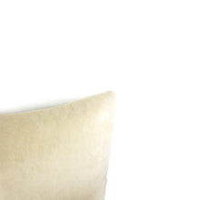 Load image into Gallery viewer, F. Schumacher Sophia Velvet in Champagne Pillow Cover - 20" x 20" Solid Shimmer Beige Cushion Case