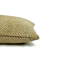 Load image into Gallery viewer, GP & J Baker GLANVILLE in Teal Lumbar Pillow Cover - 10" x 20" Teal and Gray Geometric Weave Rectangle Cushion Case