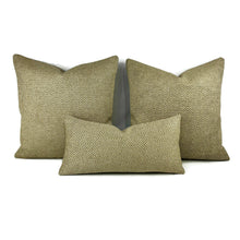 Load image into Gallery viewer, GP & J Baker GLANVILLE in Teal Lumbar Pillow Cover - 10" x 20" Teal and Gray Geometric Weave Rectangle Cushion Case