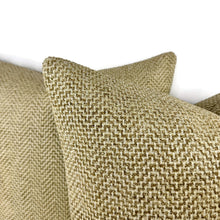 Load image into Gallery viewer, GP & J Baker GLANVILLE in Teal Pillow Cover - 20" x 20" Teal and Gray Geometric Weave Cushion Case