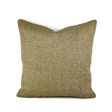 Load image into Gallery viewer, GP & J Baker GLANVILLE in Teal Pillow Cover - 20" x 20" Teal and Gray Geometric Weave Cushion Case