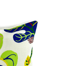 Load image into Gallery viewer, Schumacher EXOTIC BUTTERFLY in Sprint w/ Self-welt Pillow Cover - 14" x 22" Bright and Colorful Indoor/Outdoor Pillow in Pink, Blue & Green