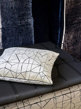 Load image into Gallery viewer, Making (6) 22" x 22" Pierre Frey Origami Pillow Covers
