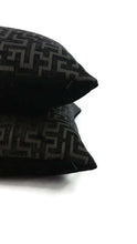 Load image into Gallery viewer, Pindler Segovia in the color Ebony Pillow Cover
