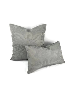 F. Schumacher Colette in the color Charcoal Pillow Cover