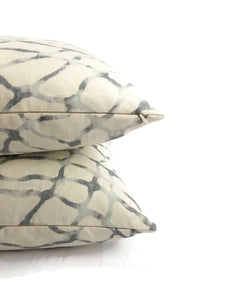 Kravet - Jeffrey Alan Waterpolo in the color Stone Pillow Cover