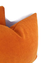 Load image into Gallery viewer, Opuzen Alicante Orange Plush Weave Pillow Cover
