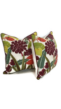 Load image into Gallery viewer, Robert Allen Rowlily in the color Jungle Pillow Cover
