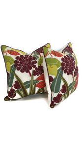 Robert Allen Rowlily in the color Jungle Pillow Cover