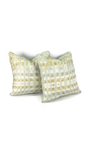 Load image into Gallery viewer, Donghia Frolic in the color Mist Pillow Cover
