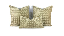 Load image into Gallery viewer, 10&quot; x 20&quot; Jim Thompson Parterre in the color Sand Lumbar Pillow Cover
