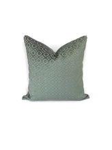 Load image into Gallery viewer, Set of 2: Schumacher Deco Velvet in the color Blue Haze Pillow Cover
