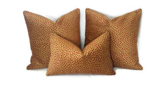 Load image into Gallery viewer, Manuel Canovas Safari in Gold and Red Pillow Cover
