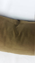 Load image into Gallery viewer, 11.5&quot; x 20.5&quot; Plush Velvet Deep Espresso Brown Lumbar Pillow Cover
