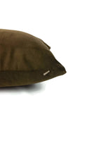 Load image into Gallery viewer, 11.5&quot; x 20.5&quot; Plush Velvet Deep Espresso Brown Lumbar Pillow Cover
