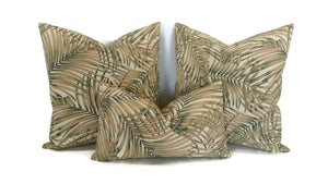 Palm Tree Leafs Outdoor Pillow Cover