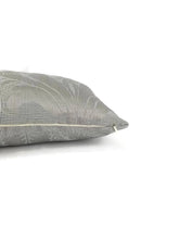 Load image into Gallery viewer, 11&quot; x 19.5&quot; F. Schumacher Colette in the color Charcoal Lumbar Pillow Cover
