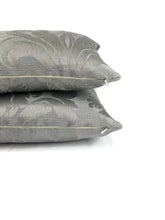 Load image into Gallery viewer, F. Schumacher Colette in the color Charcoal Pillow Cover
