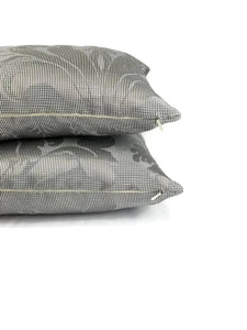 F. Schumacher Colette in the color Charcoal Pillow Cover