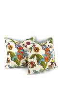 Load image into Gallery viewer, Covington Wilmington Red Floral Pillow Cover
