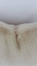 Load image into Gallery viewer, Bewitching in the color Cream - Kravet Faux Fur Pillow Cover
