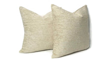 Load image into Gallery viewer, Schumacher Crafton Chenille in the color Cornsilk Pillow Cover
