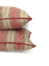 Load image into Gallery viewer, Mulberry Home Misty Paisley in Red and Oli Pillow Cover
