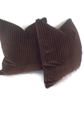 Load image into Gallery viewer, Pindler &amp; Pindler Pinebrook Chocolate Pillow Cover
