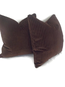 Pindler & Pindler Pinebrook Chocolate Pillow Cover