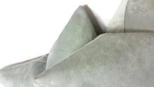 Load image into Gallery viewer, Light Mint Faux Suede Pillow Cover
