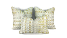 Load image into Gallery viewer, 14.5&quot; x 22&quot; Donghia Frolic in the color Mist Lumbar Pillow Cover
