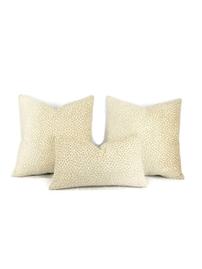 Manuel Canovas Safari in the color Cream and Tan Pillow Cover