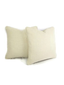 Kravet Couture Surface Matters in the color Vanilla Pillow Cover