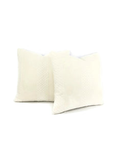 F. Schumacher Charmant in the color Ivory Pillow Cover