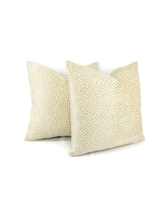 Manuel Canovas Safari in the color Cream and Tan Pillow Cover