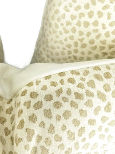 Manuel Canovas Safari in the color Cream and Tan Pillow Cover