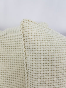 Kravet Couture Surface Matters in the color Vanilla Pillow Cover