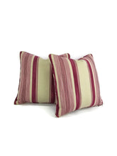 Load image into Gallery viewer, Manuel Canovas Lunel in the color Prune with Self-Welt Pillow Cover
