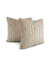 Load image into Gallery viewer, GP &amp; J Baker Lifestyle Maynard in the color Oatmeal/Multi Pillow Cover
