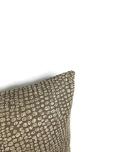 Load image into Gallery viewer, 12&quot; x 20&quot; Maxwell Mecca in the color Stucco Silver Lumbar Pillow Cover
