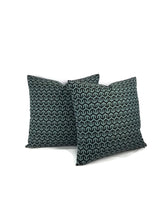 Load image into Gallery viewer, Holly Hunt Anchors Aweigh in Turqs and Caicos Accent Pillow Cover - 20&quot; x 20&quot;
