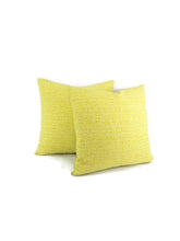 Load image into Gallery viewer, Raoul Textiles - Perada in Chartreuse Linen Screen Print Pillow Cover
