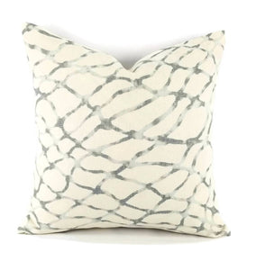 Kravet - Jeffrey Alan Waterpolo in the color Stone Pillow Cover