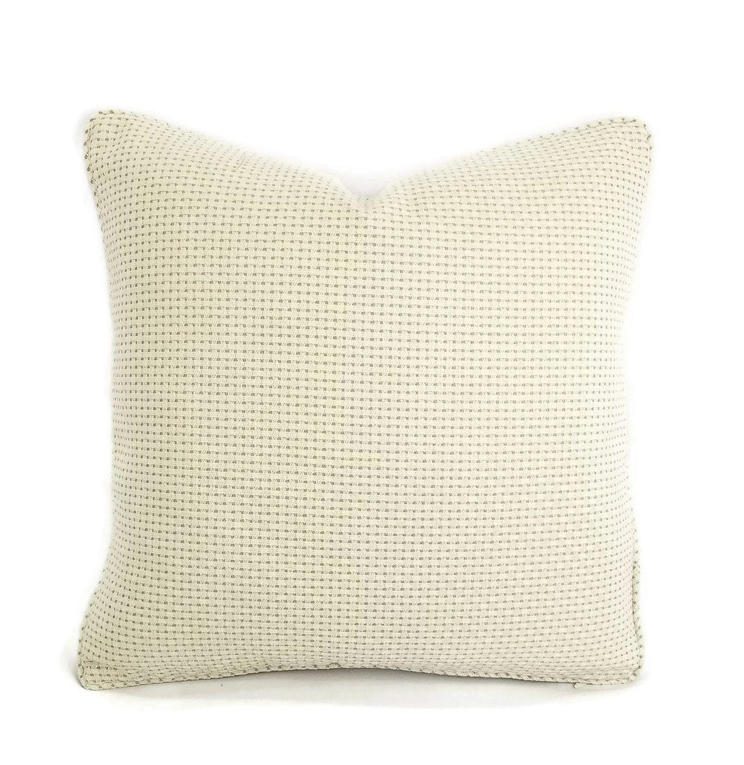 Kravet Couture Surface Matters in the color Vanilla Pillow Cover