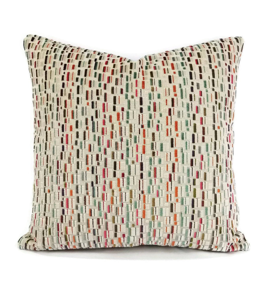 GP & J Baker Lifestyle Maynard in the color Oatmeal/Multi Pillow Cover