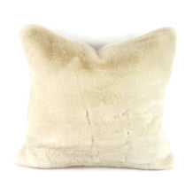 Load image into Gallery viewer, Bewitching in the color Cream - Kravet Faux Fur Pillow Cover
